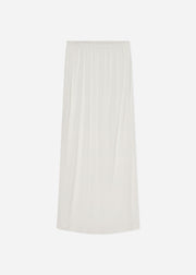 Pencil Skirt in Cotton Jersey -Ivory - CO Collections